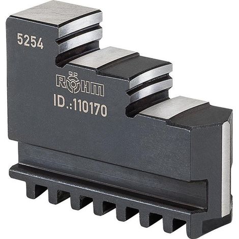 Play of Four DIN6350DB80 mm Röhm Jaws