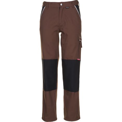 Pantalon Canvas 320 marron/noir Taille 64 (1/4)