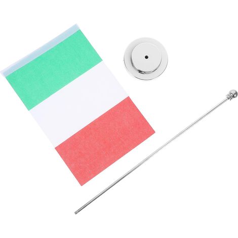 Schnelle Montage aus Polyester Kleiner Tischflagge mit