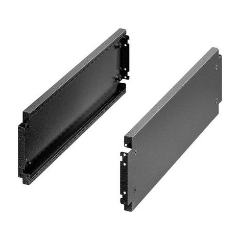 Rittal VX 8640.042 8640042 Cache de socle Tôle d'acier noir 2 pc(s) Y321432 (1/2)