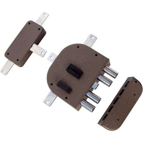 SERRATURA LEGNO APPLICARE 2350 PLUS CR - DM M4 QUINT+SCR E.MM 60 DX - 1 pezzo