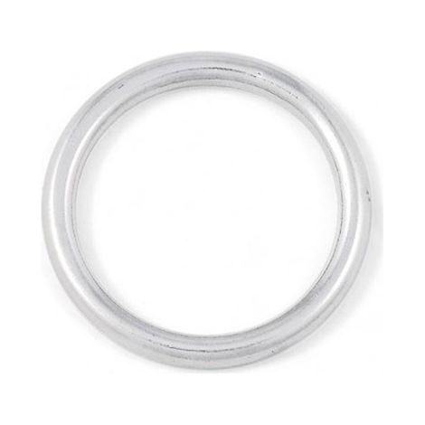 Anello tondo 3x 20 mm saldato in acciaio inox a4 - aisi 316