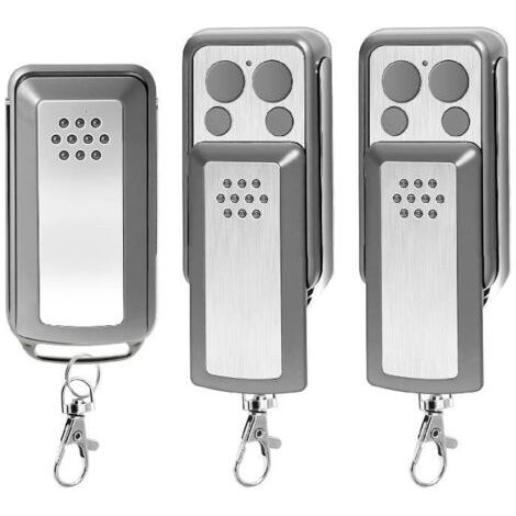 3 PCS Télécommande 114253,4 Boutons Télécommande Portail Porte de Garage compatible avec AVIDSEN 114253 104257 104251 (1/5)