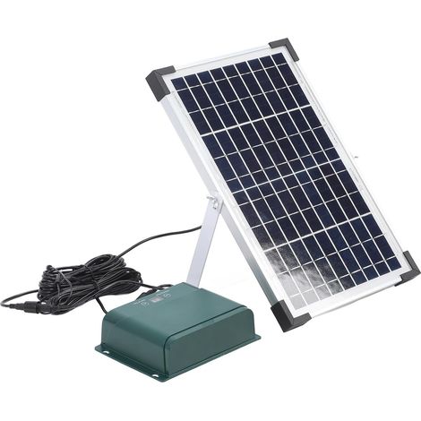 Kit D'irrigation Goutte à Goutte Solaire Automatique, Système D'arrosage Automatique en Silicium Polycristallin étanche pour Balcons et Jardins, Tuyau de 50 M (1/5)
