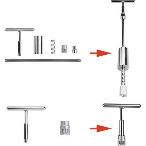 Kit de eliminación de abolladuras de carrocería
