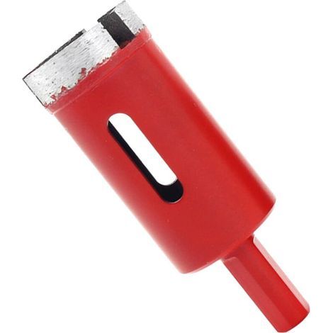 Scie-cloche diamantée de 40 mm, Trépan pour marbre, forets creux, processus de frittage, outils de perçage de carrelage pour granit, béton, verre, cuisine, salle de bain