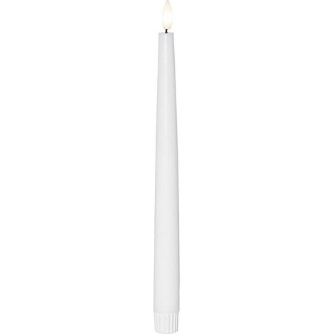 LED Kerze "Flamme Slim" 2er Set
