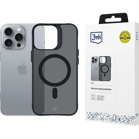 Étui MagCase 3mk Smoke pour iPhone 16 Pro Max d'Apple