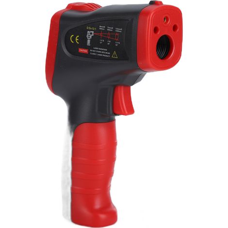WT323 Farb-LCD-Infrarot-Thermometer Typ K, Thermoelement-Temperaturpistole, berührungsloses Industriethermometer (1/5)