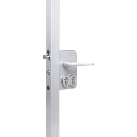 Serrure de portail à double cylindre européen pour profil de 40 mm - LOCINOX