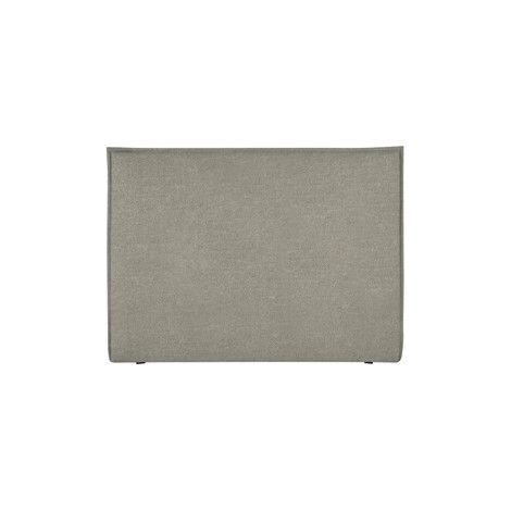 Tête de lit rembourrée Epeda DOUCEUR LIN 180 x 120 cm Beige/Crème/Amande tissu capitonné 10 cm (1/2)