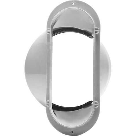Accessoires de fenêtre de climatisation Connecteur de tuyau d'échappement pour climatiseur mobile Buse plate 15 cm (1/5)