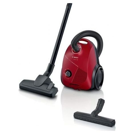 Aspiradora con Bolsa Bosch Serie 2 BGBS2RD1H 600W Filtro HEPA Parquet