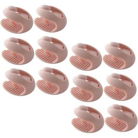 12 Pièces Porte-Couette Clips(Rose) De Housse De Couette Pinces À Couette Pinces À Boucle De Couverture Fixateur De Couette Attache De Couette Clip De Couverture Clips De Couette