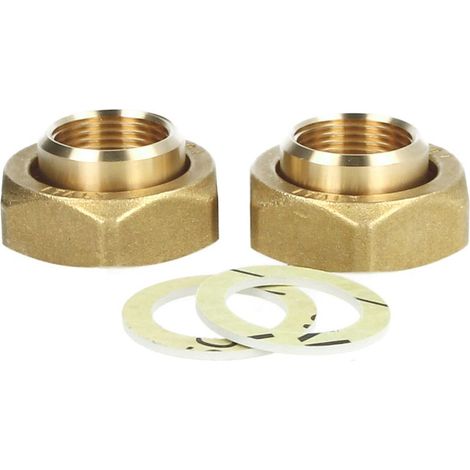 Raccord en laiton 1 1/4’’ FF x 3/4’’ FF