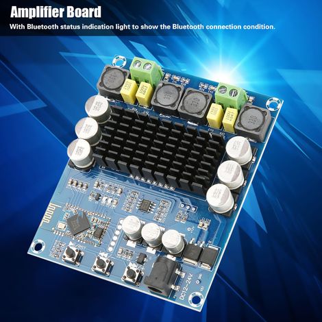 Carte d'amplificateur de puissance audio numérique Bluetooth double canal TPA3116D2 120 W + 120 W