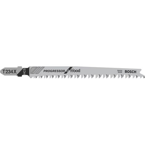 Bosch - Set lames de scie à bois, longueur 117 mm, 100 pièces 2608633A41