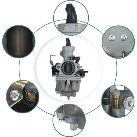 PZ27 cable-operated carburetor with cup for motocross motorcycles, suitable for Honda CG XL125 150 175 27mm.--DTEKGAZ