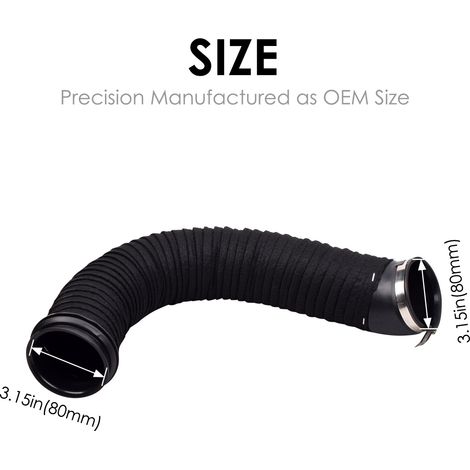 Car engine intake air hose 15865168, suitable for 06-11 Chevrolet HHR 2.2L 2.4L (1/4)
