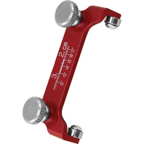 Guide d'affûtage pour ciseaux à bois, support en alliage d'aluminium, petit gabarit à angle fixe pour lames et outils manuels (1/5)