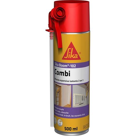 Mousse polyuréthane expansive - 102 Combi - Blanc - 500ml (1/5)