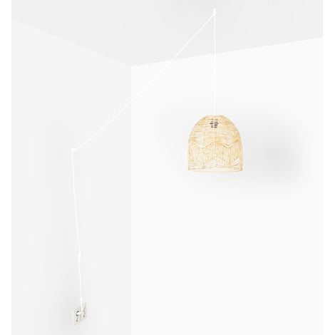 "NORMA" Korbpendelleuchte - Ø35cm - Mit Schalter und Stecker -
