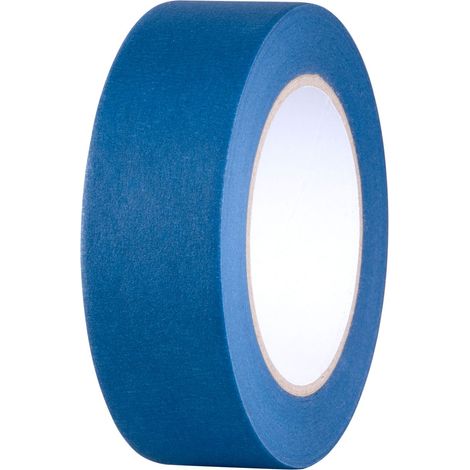 Band Strend Pro, 38 mm, L-50 m, Abdeckband, blau, UV-stabil, Außenbereich, klebend (1/3)