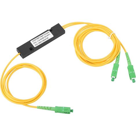 1 Câble Fibre Optique, Séparateur SC/UPC, Perte Faible, Réseau FTTH