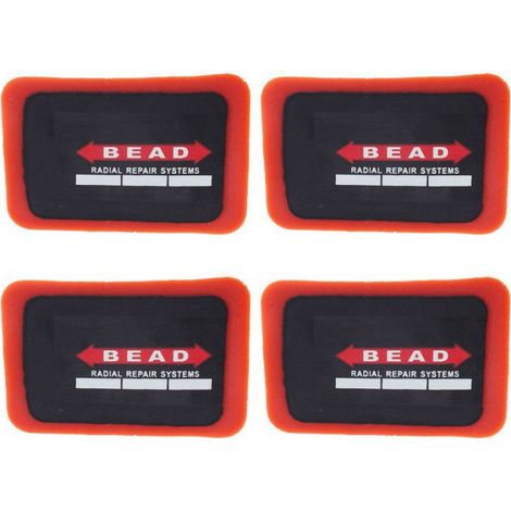 Patch Réparation Pneu - Caoutchouc Naturel - Pour Voiture Moto Vélo - 50 x 70 mm - 20 Pièces (1/5)