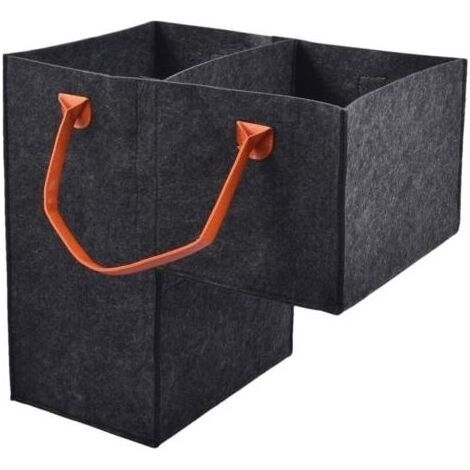 Paniers d'escalier pour escaliers en moquette et en bois, panier de rangement pour chaussures et linge, organisateurs de marches avec poignées, paniers d'escalier en osier, paniers à linge (1/5)