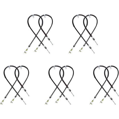 10x Câble de Frein pour Club Car Precedent 2008-Up,L+R CôTé Conducteur et Passager, 103528701 102557501 103528702 102557502 (1/5)