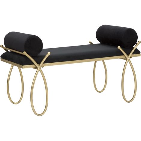 PANCA RIBBON NERA CM 112,5X49X53 (1/5)