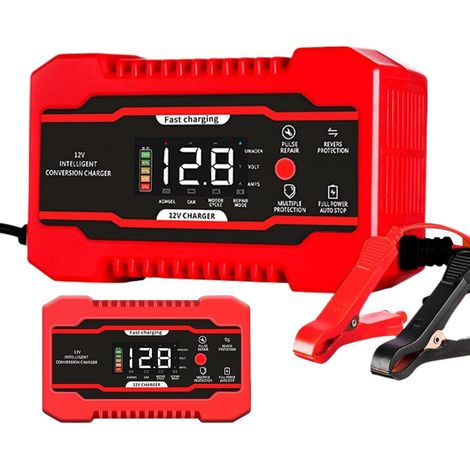 Chargeur de Batterie 12 Volt, Chargeur Automatique De (1/5)