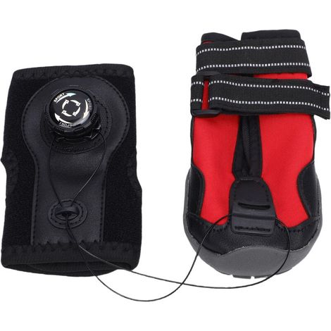 Jeffergarden Protection pour patte de chien respirante avec semelle intégrée anti-abrasion et antidérapante pour bottes d'extérieur (1/5)
