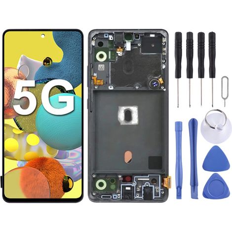 Original LCD touchscreen with frame for Samsung Galaxy A51 5G SM-A516 (1/4)