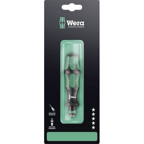 Wera 816 R Officina e meccanica Cacciavite porta inserti 119 mm DIN 3126, DIN ISO 1173 (1/3)