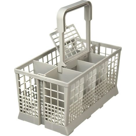 Panier à couverts universel pour lave-vaisselle Bosch/Hotpoint/Neff/Siemens/Smeg Gris 68-BS-01 (1/3)