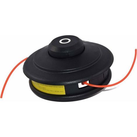 Lot de 3 têtes de débroussailleuse à double fil automatique – Compatible débroussailleuses Fuxtec et autres – Pour coupe précise et (1/3)