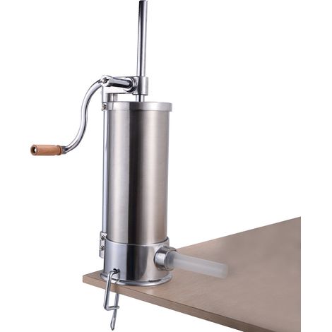 Macchina per insaccati da 6 litri (5 kg) per carne macinata confezione da 1 design moderno in acciaio inox 200020580