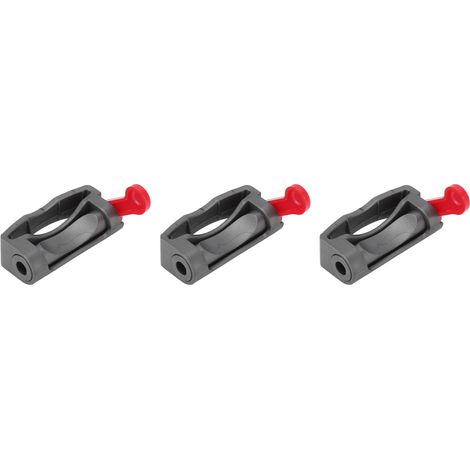 Lot de 3 verrous de gâchette et de bouton marche/arrêt pour aspirateurs V7, V8, V10, V11 et V15 (gris) (1/5)
