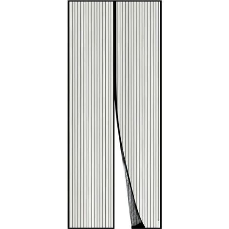 Joint Magnétique de Haut en Bas avec Fermeture Automatique (90x210cm Moustiquaire Magnétique Pour (1/5)