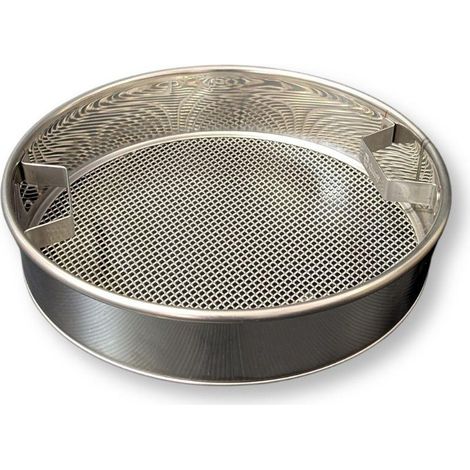 Filtro miele inox Ø283 mm a tutto diametro per secchio da 25 kg