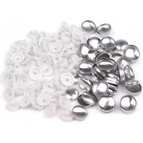 Stampi per indumenti per rivestimento e abbottonatura 16" 10 mm - bianco (1/5)