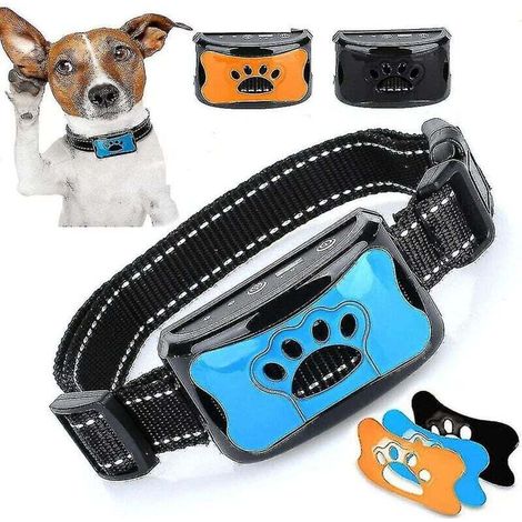 Miofth 3 In1 Anti Bark Dog Collar Excessive Barking Device Safe Harmless & Humane Anti-bark Training