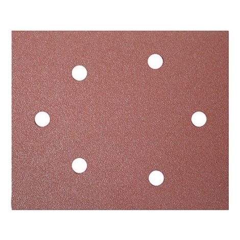 Carta abrasiva per levigatrice 100X115mm. GR 120 5 Pz. 1905117 VALEX (1/2)