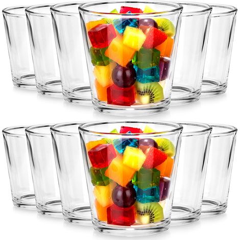 Dessertbecher, Glas-Snacks 180 ml 12 Stück. (1/5)
