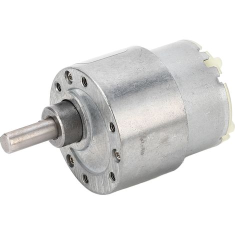12V 25rpm Gleichstrom-Getriebemotor mit selbsthemmender Drehzahlreduzierung, Turbine und Schneckengetriebe für Maschinen (1/5)