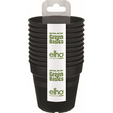 Elho Anzuchttopf Green Basics schwarz Ø 7,5cm Anzucht