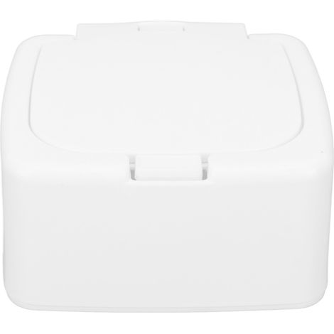 Étui distributeur pour éponges coton et houppettes, boîte de rangement anti-poussière, organiseur de salle de bain, accessoire pratique (1/5)