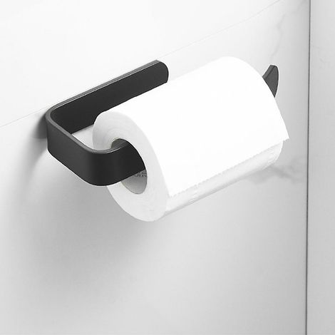porte-rouleau De Papier Toilette 16.5cm  - Convient  Tous Les Formats De Rouleaux Ordinaires - Montage Mural - Accessoire De Salle De Bains - Infi (1/4)